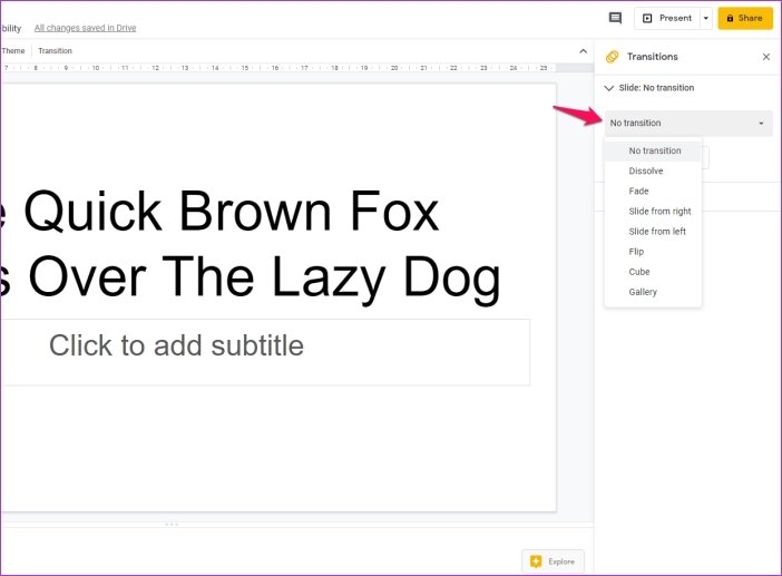 C Mo A Adir Animaciones En Google Slides