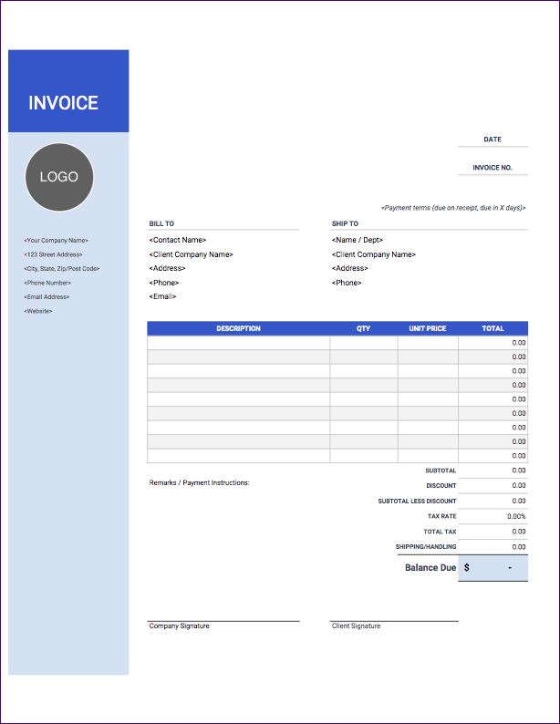 7 Mejores Plantillas De Google Sheets Para Crear Facturas Gratis